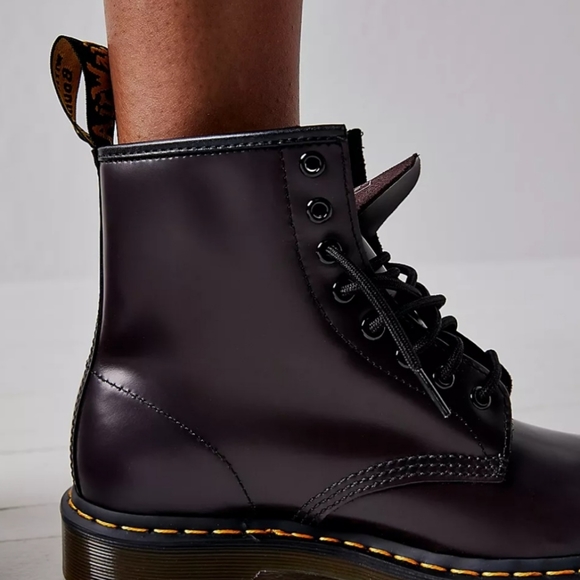 Dr. Martens 1460 Smooth Lace-Up Boots, Sz. 10 - Picture 3 of 9